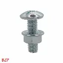 AI Generated BZP label - red text bottom left (assembled fastener)