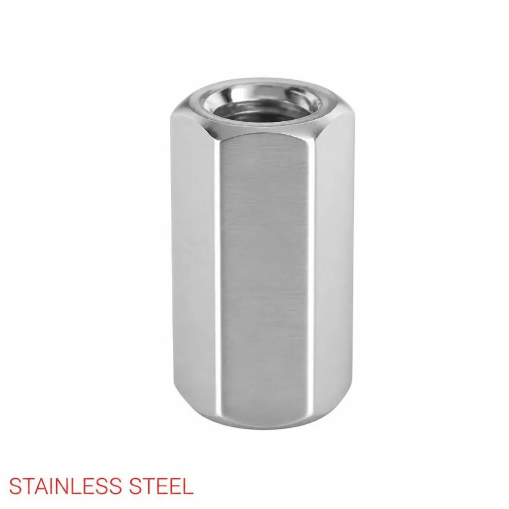 AI Generated Stainless steel finish with red STAINLESS STEEL label