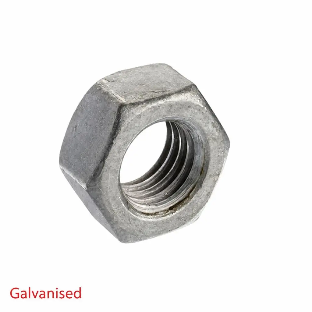 AI Generated Galvanised label - red text bottom left (nut)