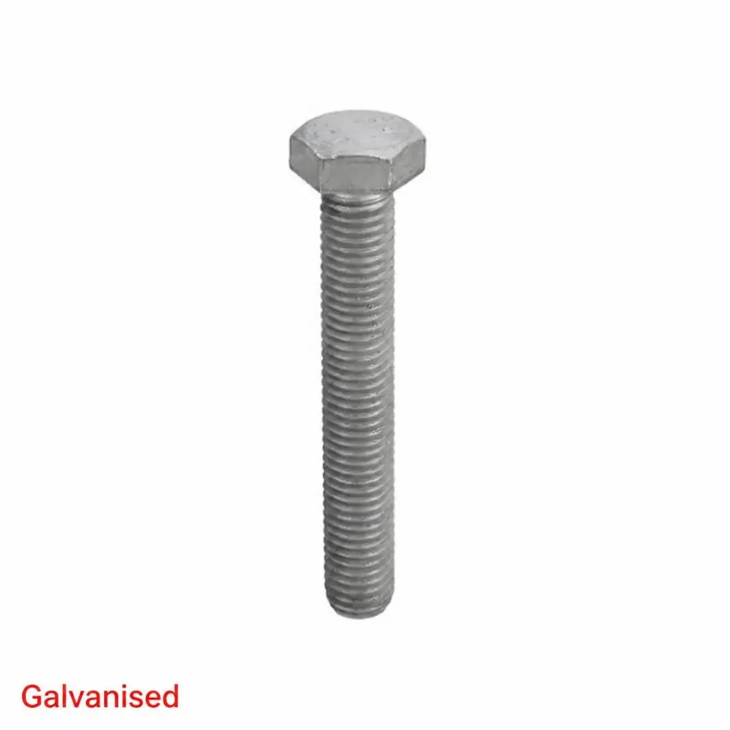 AI Generated Galvanised label - red text bottom left (bolt)