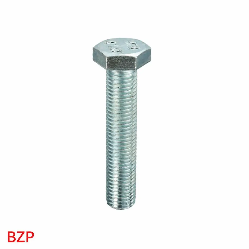 AI Generated BZP label - red text bottom left (threaded bolt)