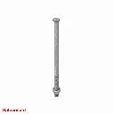 AI Generated Long stud - Galvanised finish - red label bottom left