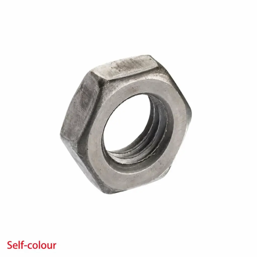 AI Generated Self-colour label - red text bottom left (nut)